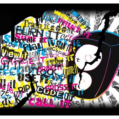 8.5" x 11" print - technologic