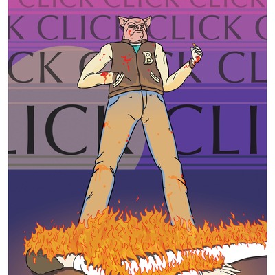 8.5" x 11" print - aubrey (hotline miami)