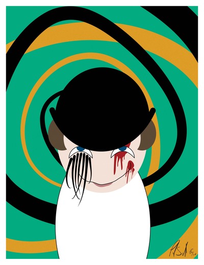 8.5" x 11" Print - Alex (Clockwork Orange)
