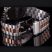 Description of DKNY Ladies Nolita Brown Chronograph Dial Two Tone Stainless Steel Band Watch [NY8515]  - Thumbnail 1