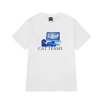 CAT TEAMS COMPUTER T SHIRT - Thumbnail 3