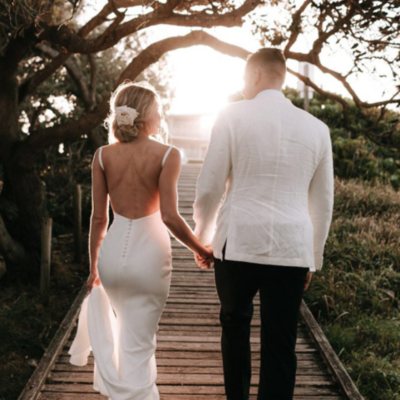 Mermaid deep v-neck backless wedding dresses, bridal gown - Thumbnail 3