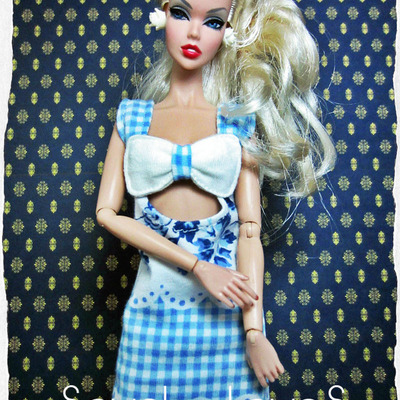 Blue garden gate - innocent desire