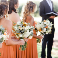 A-Line Halter Long Bridesmaid Dress,  Sexy Bridesmaid Dress - Thumbnail 1