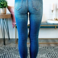 Fashion High-Stretch Slim-Fit Ripped Jeans - Thumbnail 3