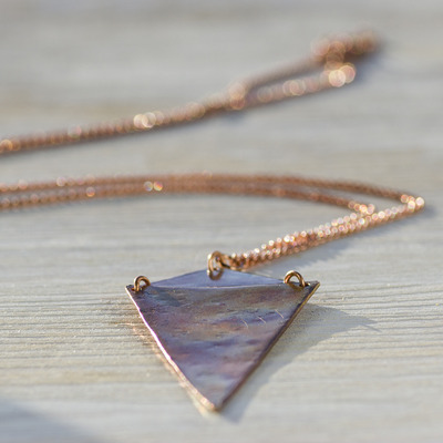 Copper Kite Necklace