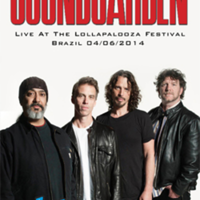 Soundgarden live at the lollapalooza festival, brazil 04.06.2014 dvd