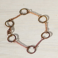 Copper Circles Bracelet - Thumbnail 3