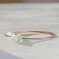 Washed Up Copper Earrings - Thumbnail 1