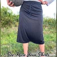Black Mod Sport Skirt with Leggings  - Thumbnail 1