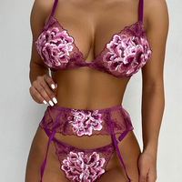 Fashion Embroidery Stitching Two-Piece Set - Thumbnail 1