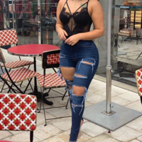 Fashion Casual Ripped Jeans - Thumbnail 2