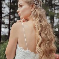 Simple Lace Wedding Dresses Bridal Gowns - Thumbnail 3