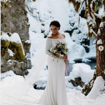 Elegnant mermaid lace wedding dresses bridal gowns