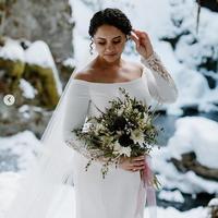 Elegnant Mermaid Lace Wedding Dresses Bridal Gowns - Thumbnail 1