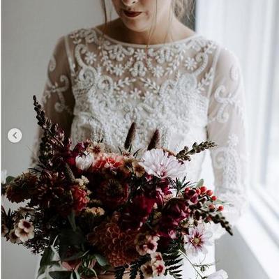 Elegnant mermaid lace wedding dresses bridal gowns