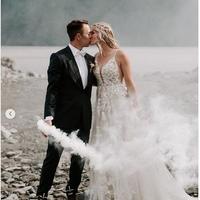 Elegnant Mermaid Lace Wedding Dresses Bridal Gowns - Thumbnail 1
