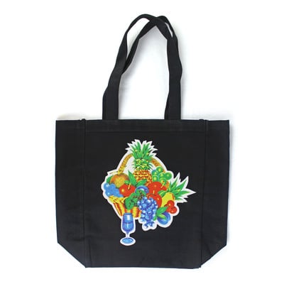 Bullhead grocery bag - reusable canvas tote