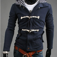 Men’s Solid Color Sweatshirt  - Thumbnail 2