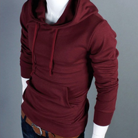 High Collar Men’s Dust Hoodies - Thumbnail 1