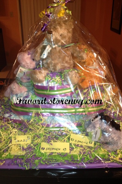 Classic Pooh Diaper Cake