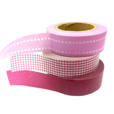 Washi Tape Basic Set: Plum