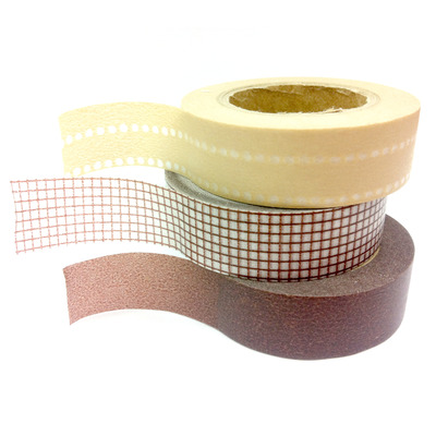 Washi Tape Basic Set: Brown