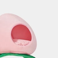 Cute Pink Peach Cat Dog Pets House Bed - Thumbnail 3