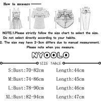 Cute Japanese Anime Love Heart Embroidery Cartoon Tank Top  - Thumbnail 7