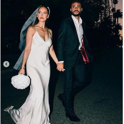 Simple spaghetti straps wedding dresses bridal gowns