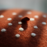 Cute Wool Deer Ears Beret Hat - Thumbnail 4