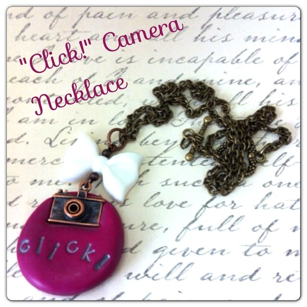 OUT OF STOCK {Necklace} "Click!" Camera