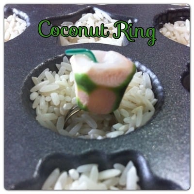 {ring} coconut