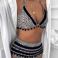 Fashion Leopard Print Sexy Suit Swimsuit - Thumbnail 2
