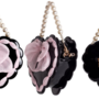 Lovely Pearl Decorated Heart Bag-4