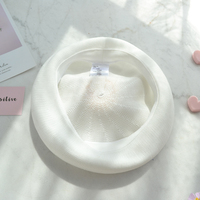 Cute Poached Egg Beret Hat - Thumbnail 5