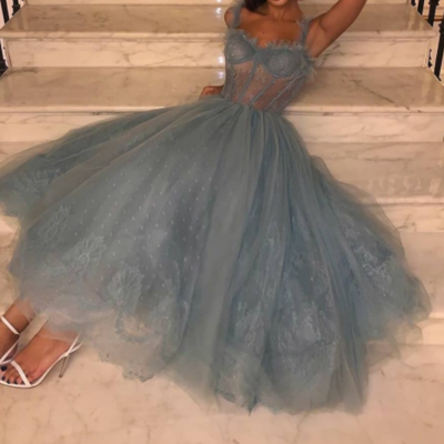 Tulle homecoming dress,short prom dresses,graduation dress,short homecoming dress,430 - Thumbnail 4