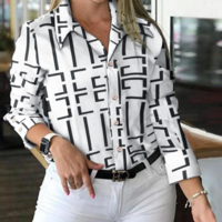 Long Sleeve Women'S Loose Shirt - Thumbnail 1