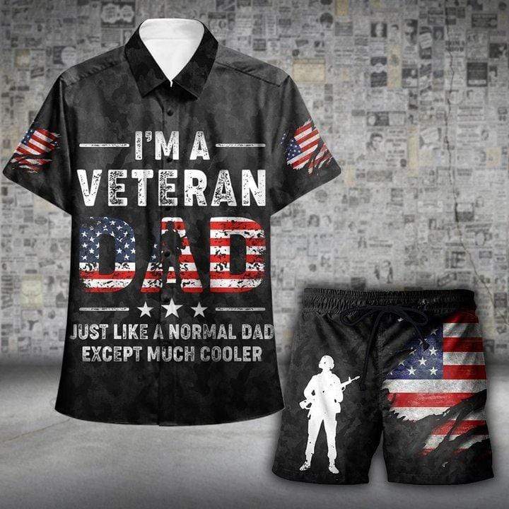 Veteran Dad Hawaiian Aloha Shirts 