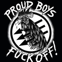 PR0UD BOYS FUCK OFF! - "Long sleeve shirt" - Thumbnail 1