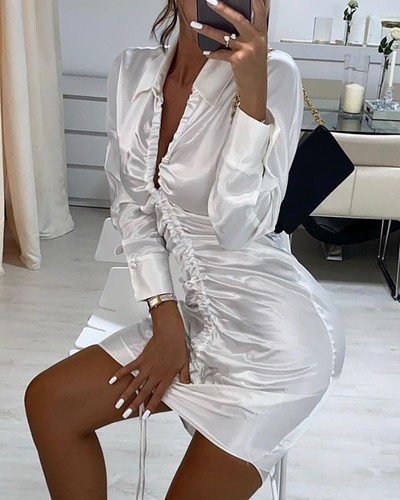 Fashion Sexy Long Sleeve Dress