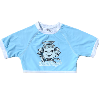 Acid chan crop top