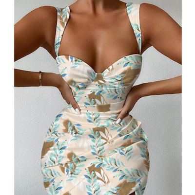 Slim Irregular Sexy Temperament Split Dress