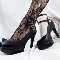 Cute Strappy High Heels Shoes - Thumbnail 1