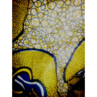 Ankara Infinity Scarfs (yellow) - Thumbnail 2