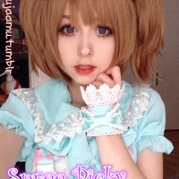 {free ship}  Sword Art Online Silica Brown Wig SP130160 - Thumbnail 2