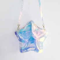Morning Glory Star Cloud Moon Holographic Laser Bag