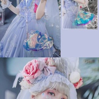 Morning Glory Star Cloud Moon Holographic Laser Bag - Thumbnail 3