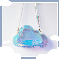Morning Glory Star Cloud Moon Holographic Laser Bag - Thumbnail 2