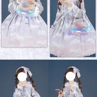 Morning Glory Star Cloud Moon Holographic Laser Bag - Thumbnail 4